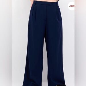 Bershka Navy Trousers